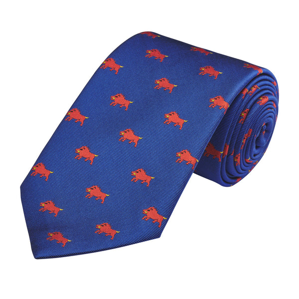 Cobalt Naïve Boar Tie