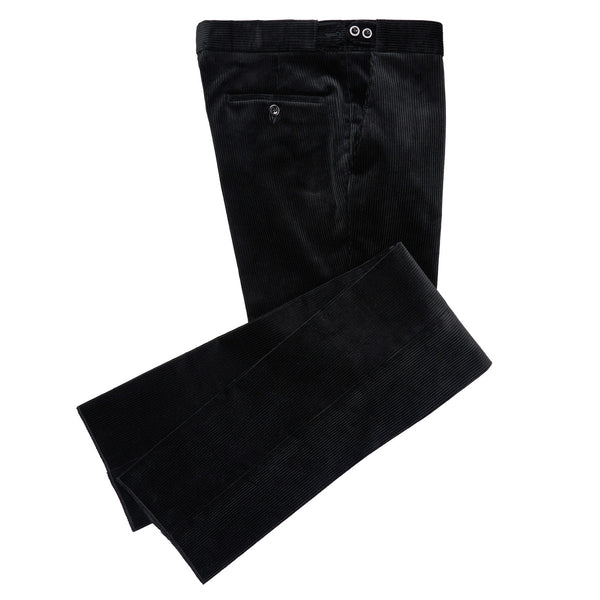 Black Corduroy Trousers