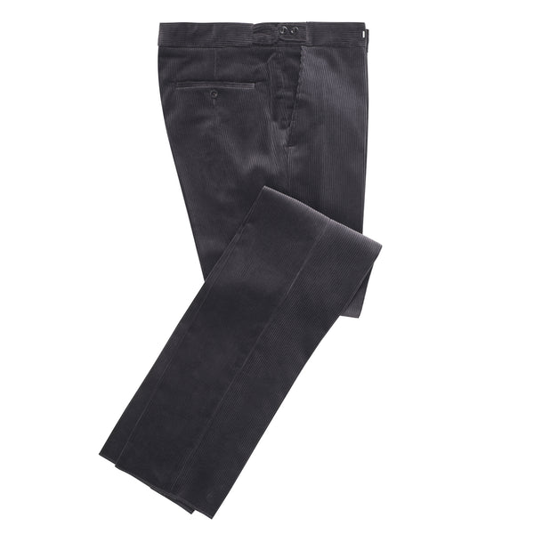 Smoke Corduroy Trousers
