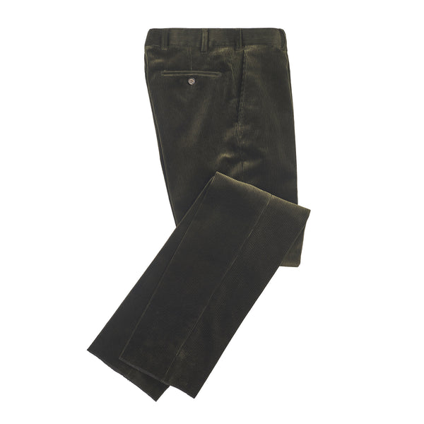 Olive York Corduroy Trousers