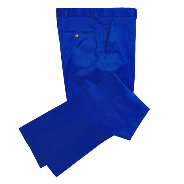 Royal Blue Lightweight Chino Trousers