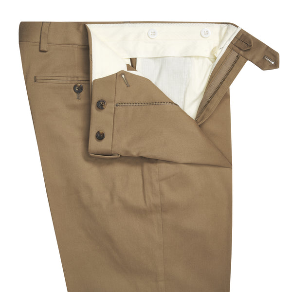 Khaki Lightweight Chino Trousers