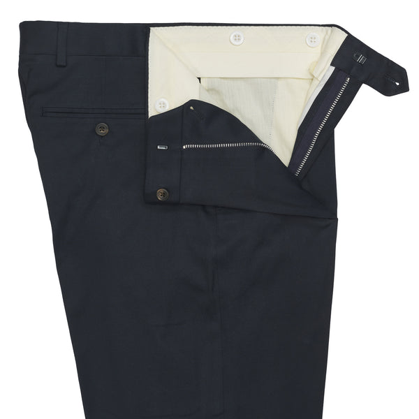 Mid Navy Lightweight Chino Trousers