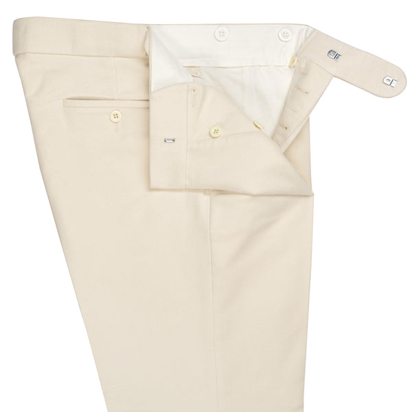 Cream Cricket Moleskin Trousers