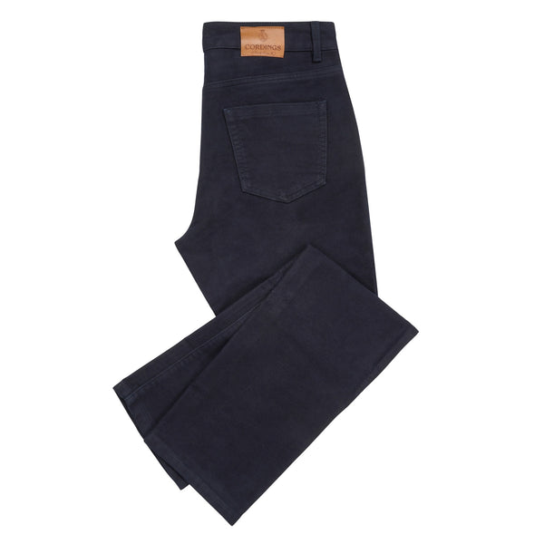 Navy Hebden Moleskin Jeans