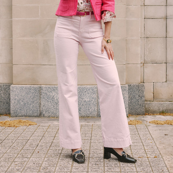 Pale Pink Zoe Jeans