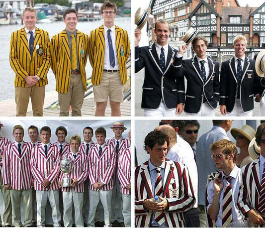 Rowing club blazers at Henley Royal Regatta