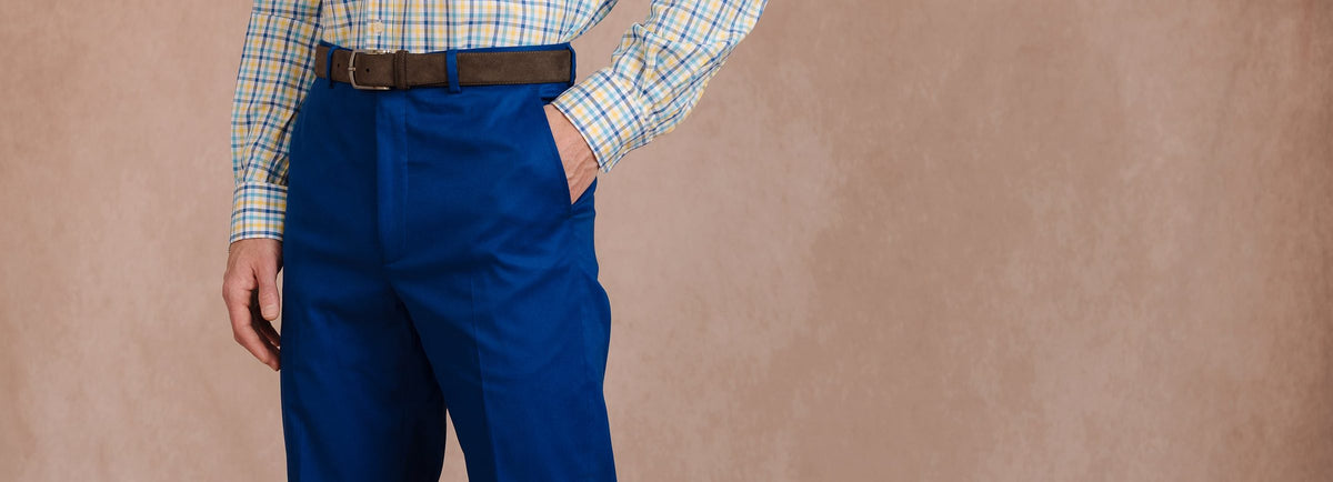 Men's Cotton Chino Trousers