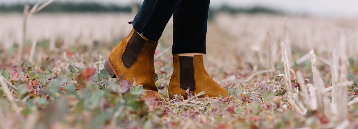 Ladies Country Ankle Boots