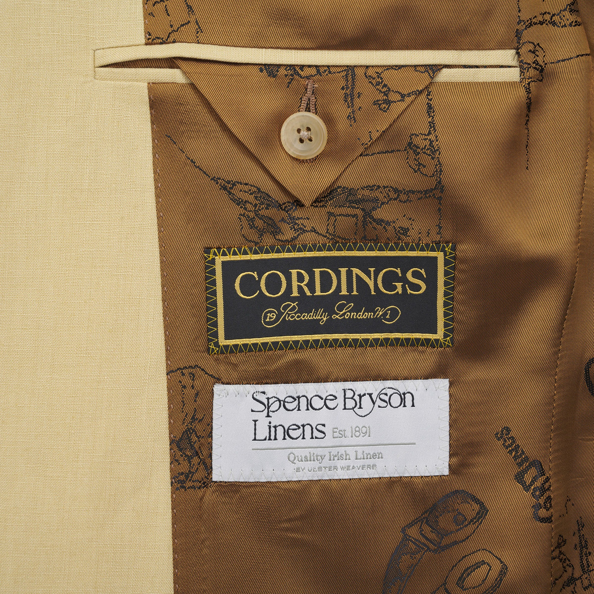 Sand Banbridge Linen Jacket