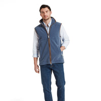 Schöffel Storm Blue Oakham Fleece Gilet