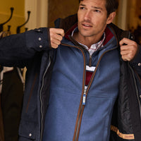 Schöffel Storm Blue Oakham Fleece Gilet