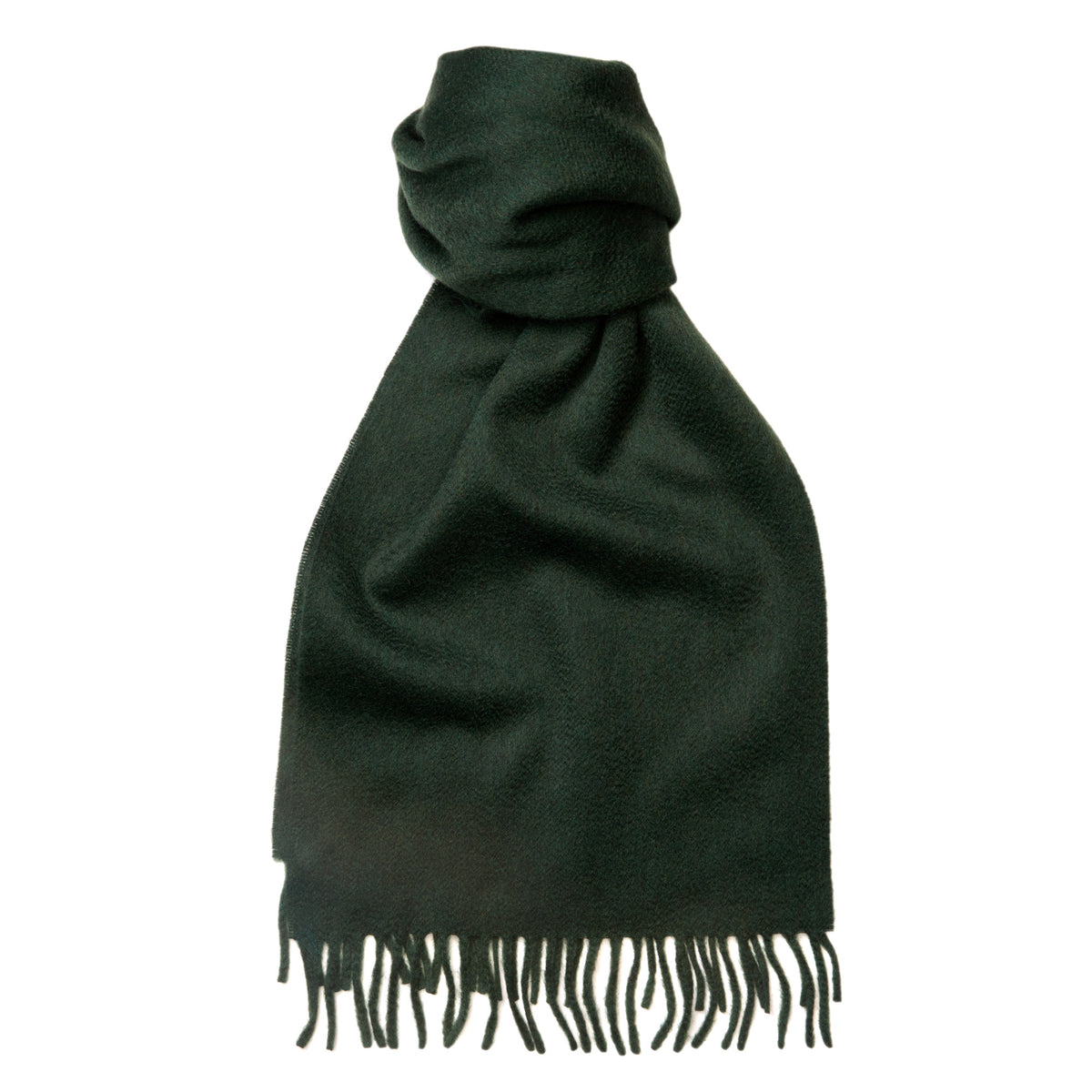 Grass Green Speyside Cashmere Scarf