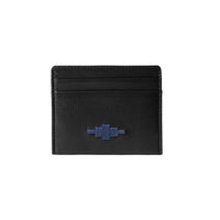 Black & Navy Rombo Card Slip