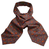 Burgundy Africa 5 Cravat