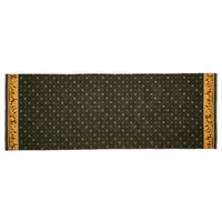 Olive Rose Wool & Silk Scarf