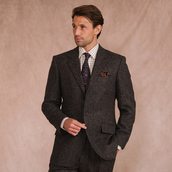 Brown & Grey Ballymore Donegal Jacket