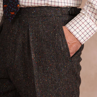 Brown & Grey Ballymore Donegal Trousers
