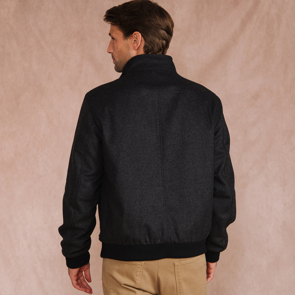 Gunmetal Grey Harold Harrington Jacket