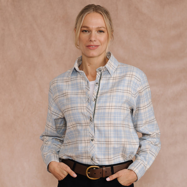 Brushed Cotton Check Shirt