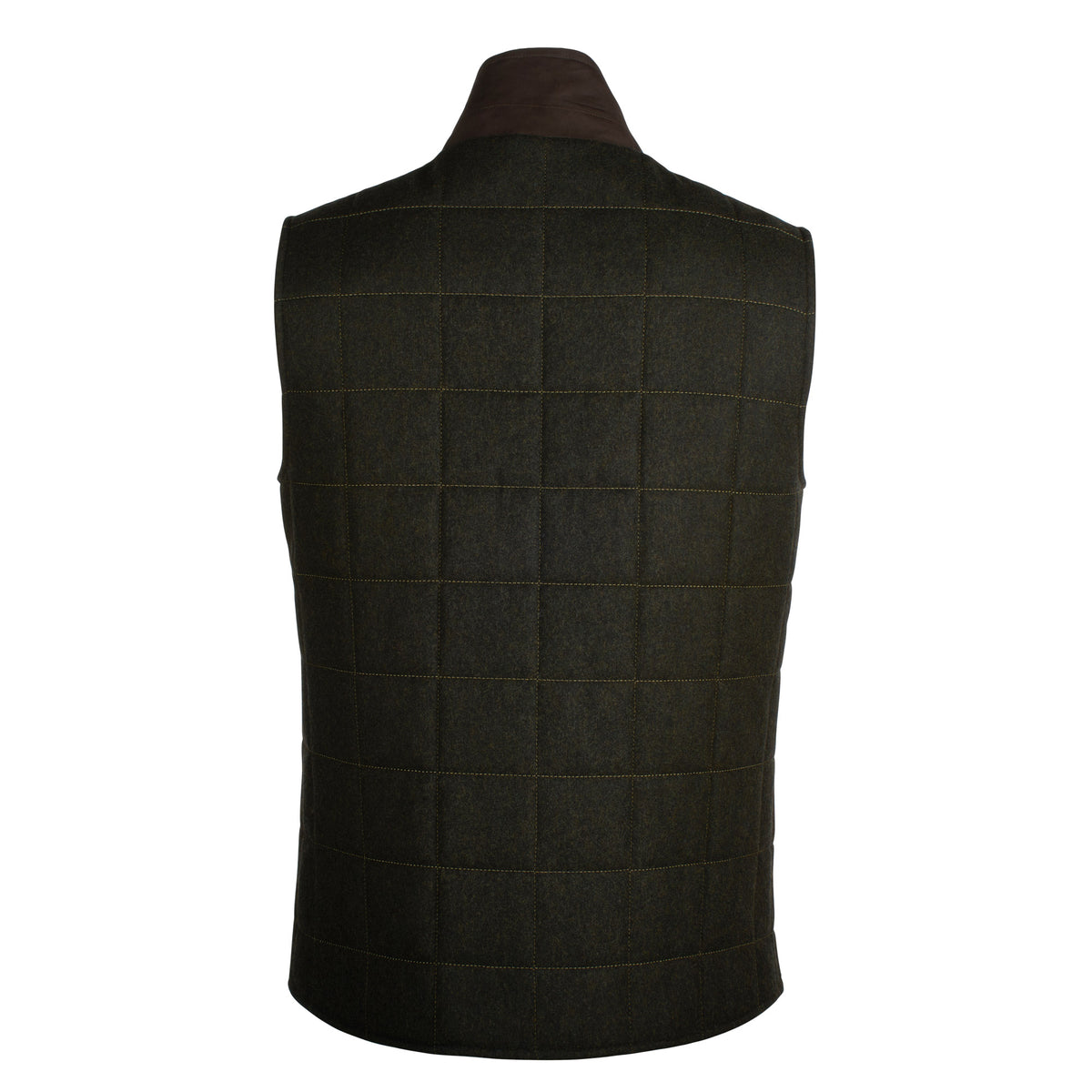 Green Ebury Flannel Gilet