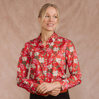 Magical Blooms Liberty Shirt Made with Tana Lawn™ Cotton