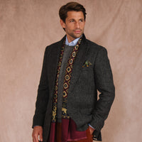 Charcoal Grange Shetland Jacket