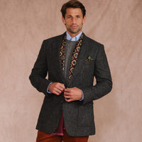 Charcoal Grange Shetland Jacket