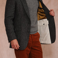 Charcoal Grange Shetland Jacket
