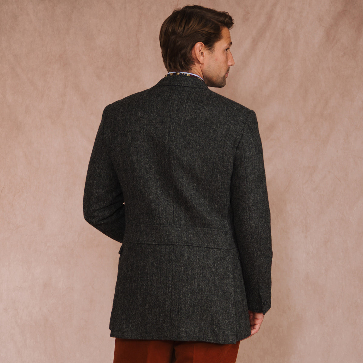 Charcoal Grange Shetland Jacket