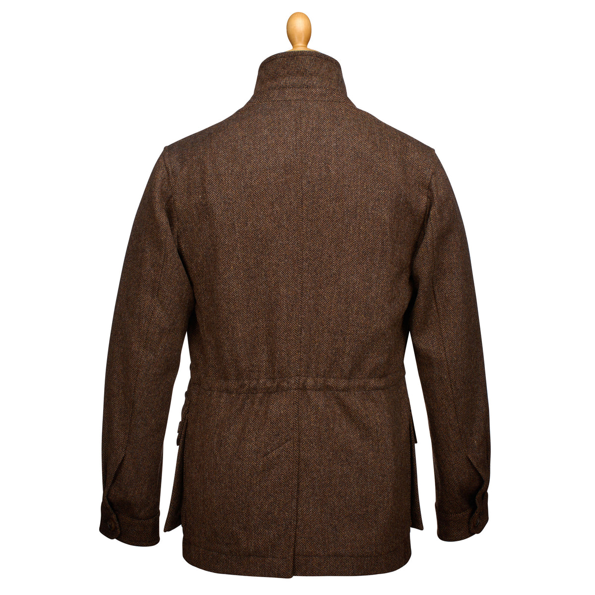 Brown Kent Unlined Wool Jacket