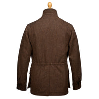 Brown Kent Unlined Wool Jacket