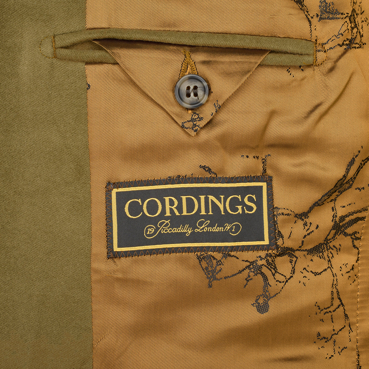 Lovat Green Keighley Moleskin Jacket