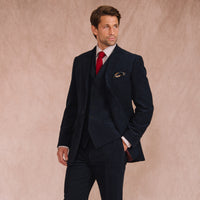 Navy Keighley Moleskin Jacket