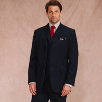 Navy Keighley Moleskin Jacket