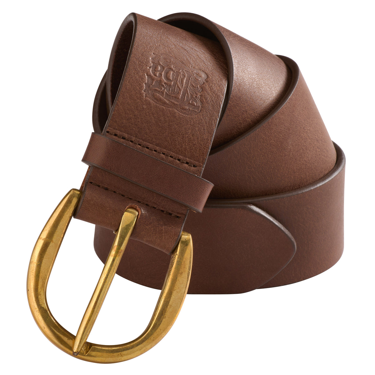 Brown T. Ba Duke Leather Belt