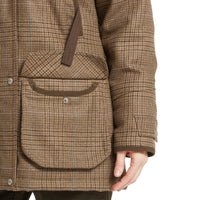 Ladies Ptarmigan Tan Tweed Field Coat