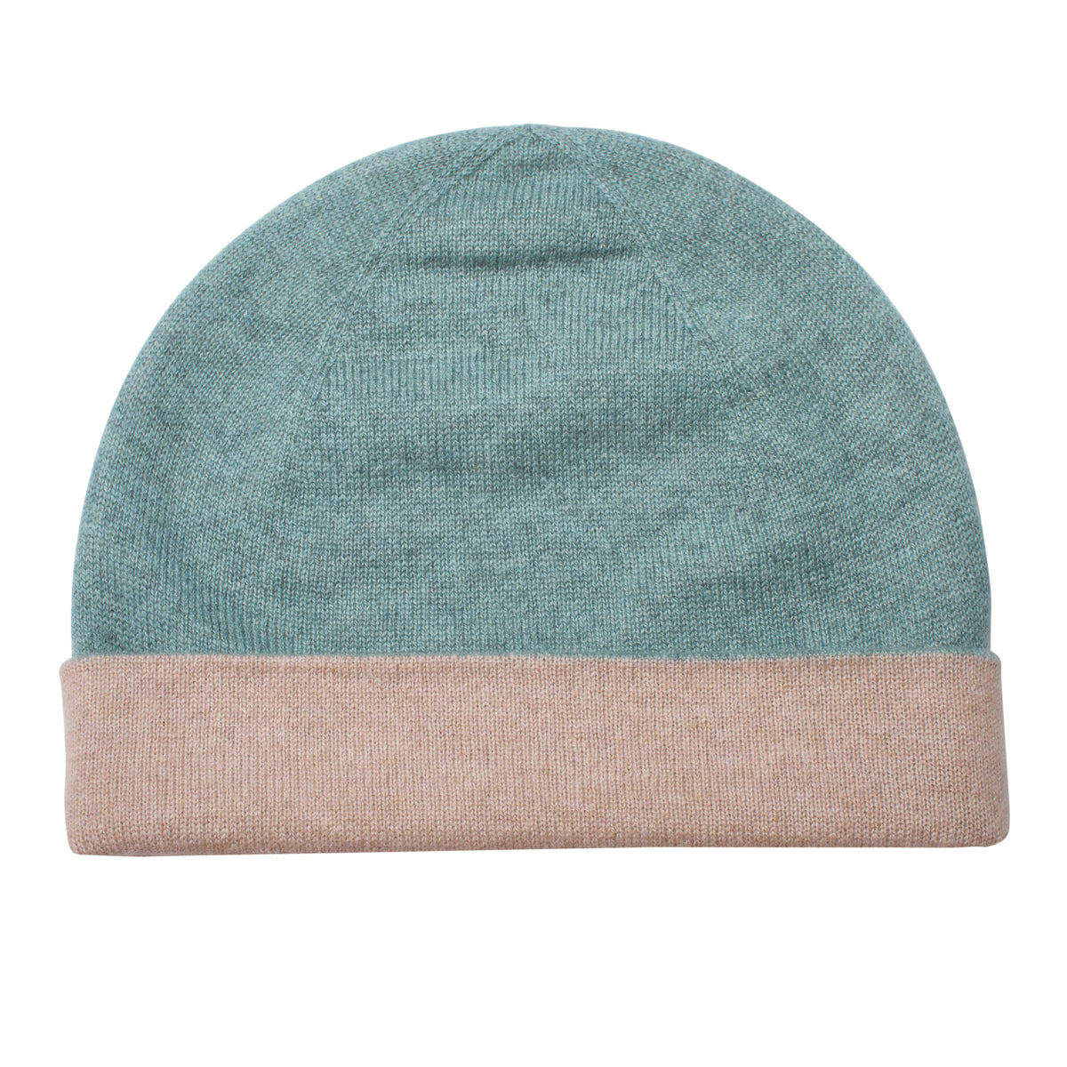 Green Cashmere Two Way Beanie