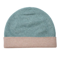 Green Cashmere Two Way Beanie