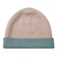 Green Cashmere Two Way Beanie