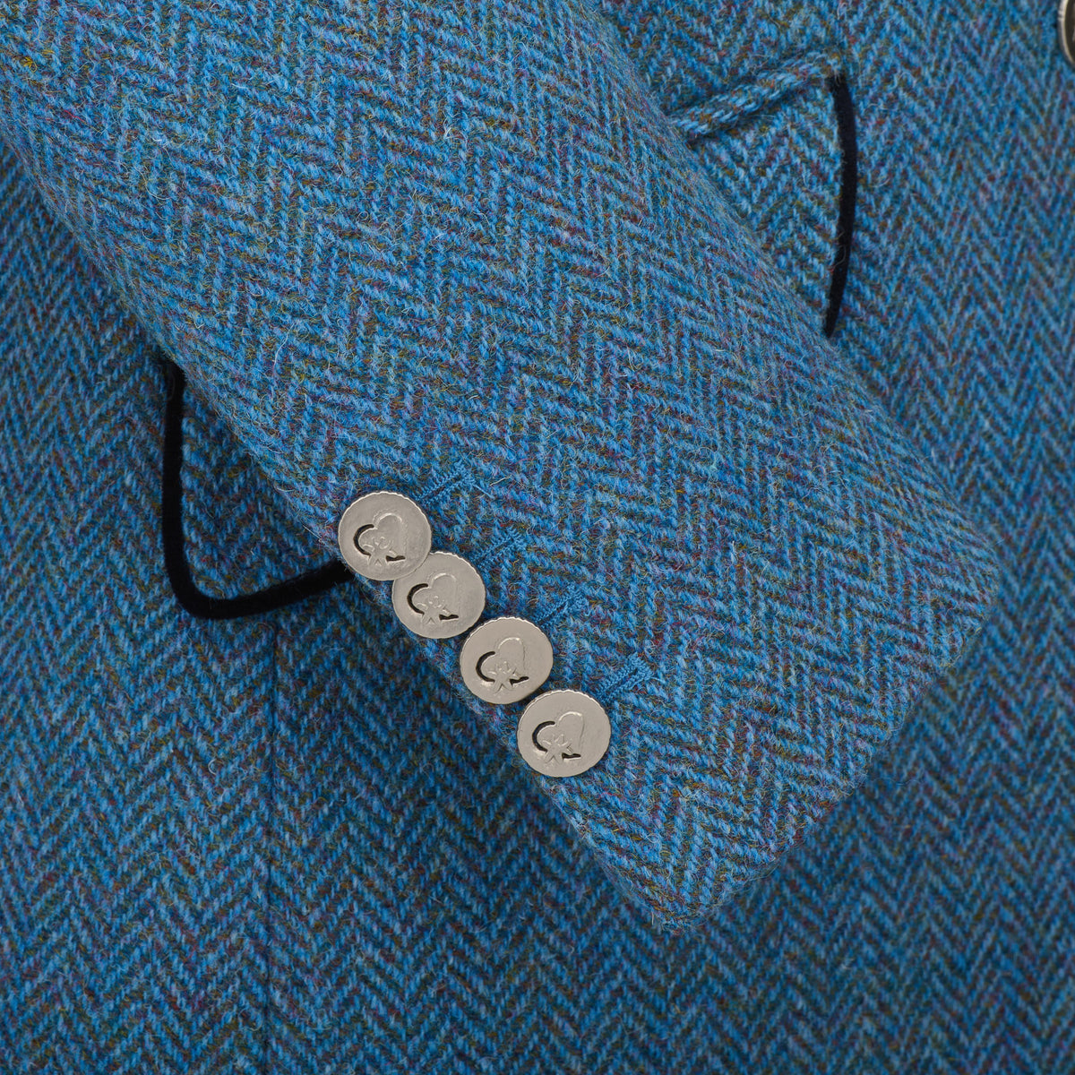 Blue Wantage Hacking Jacket