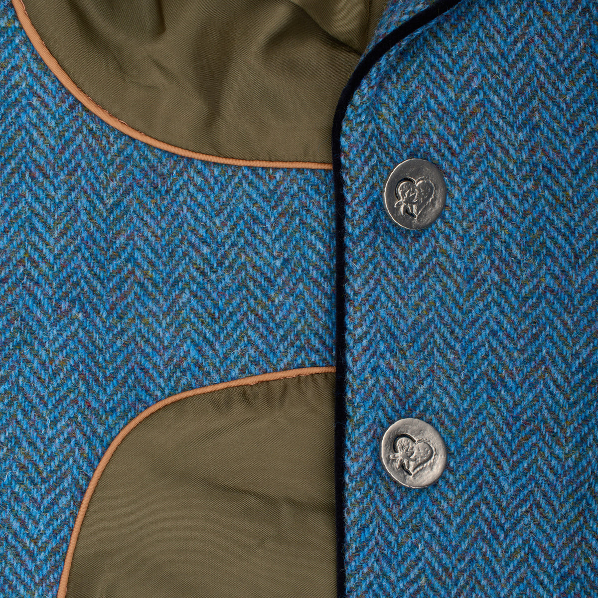 Blue Wantage Hacking Jacket