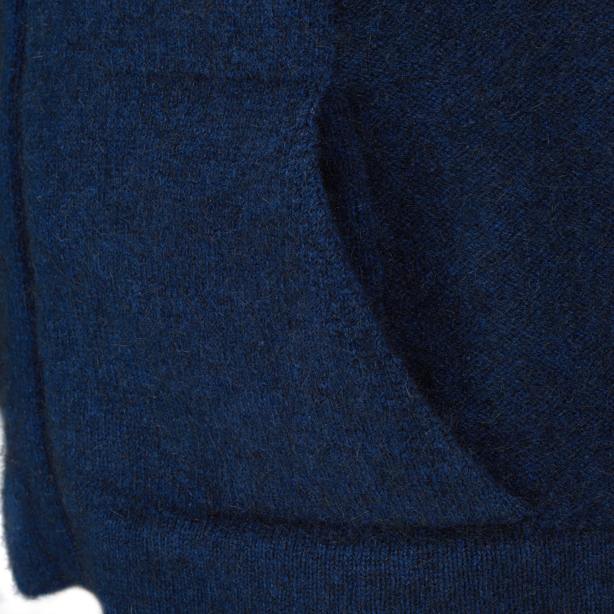 Navy Possum Zip Gilet