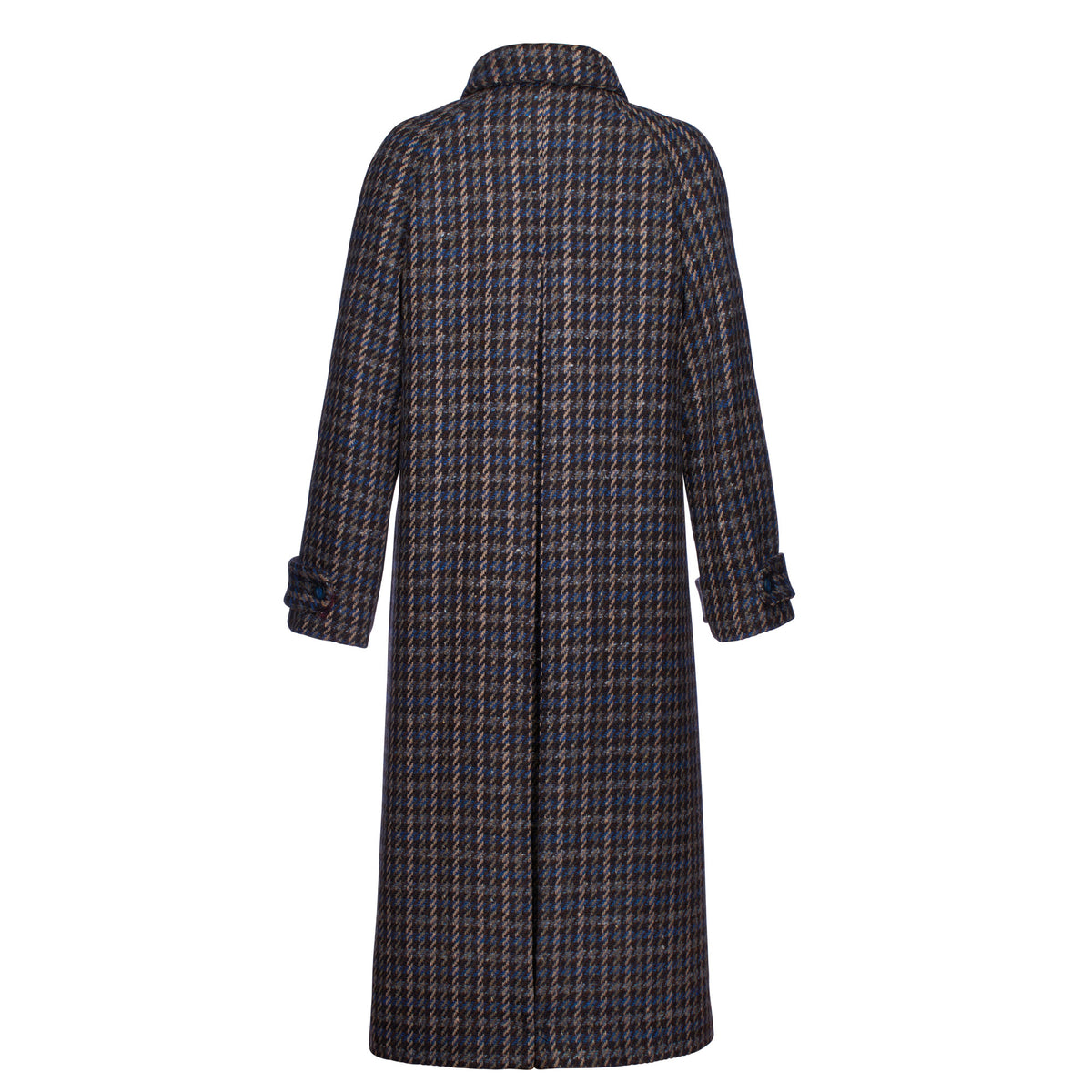 Blue Downton Raglan Coat