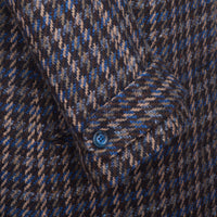 Blue Downton Raglan Coat