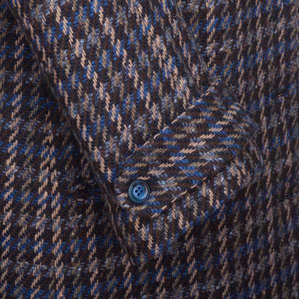 Blue Downton Raglan Coat