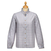 Tattersall Frill Collar Shirt