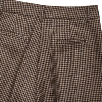 Woodstock Tweed Wide Leg Trousers