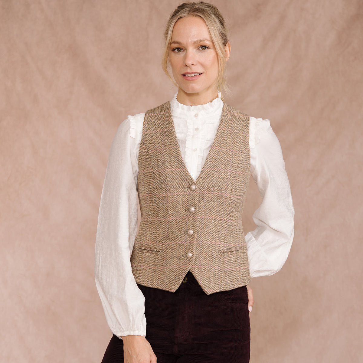 Hungerford Harris Tweed Waistcoat