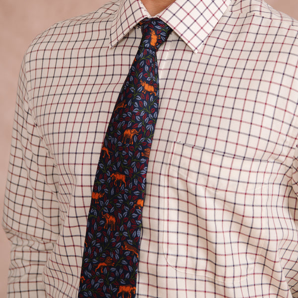 Navy Africa 5 Tie